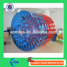 Red and blue color inflatable water roller inflatable water ball price for sale